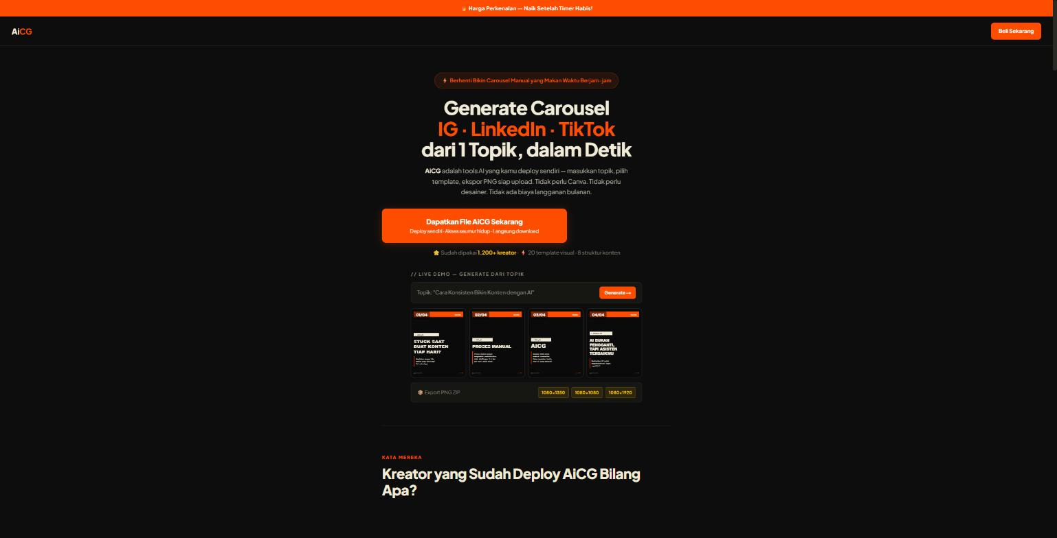 AiCG screenshot