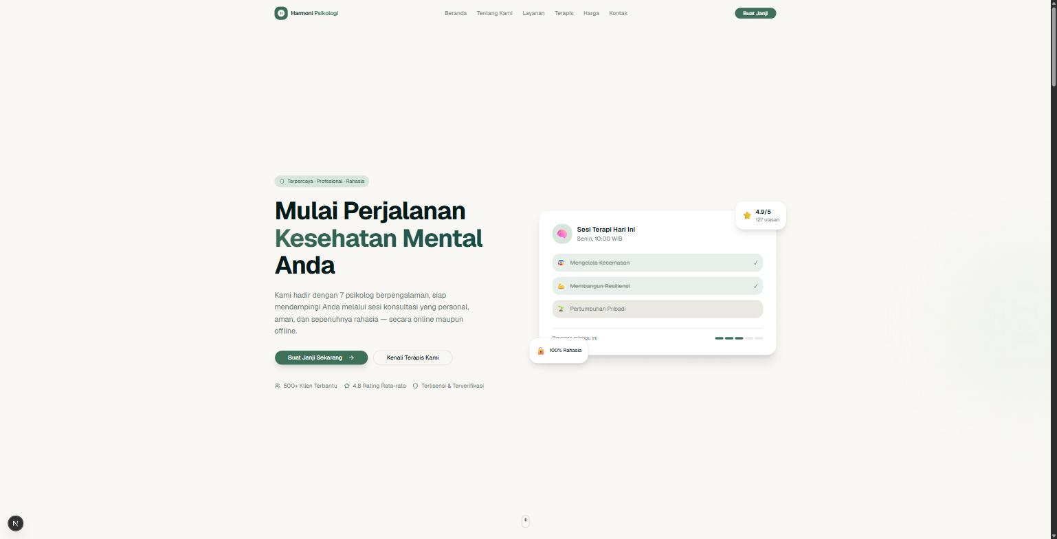 Harmoni Psikologi screenshot